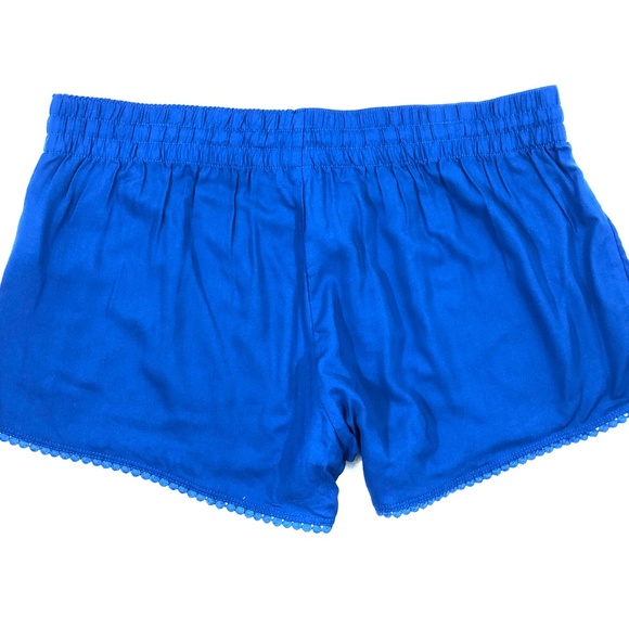 NWT Old Navy Soft PJ Shorts Cobalt Blue - Picture 4 of 5